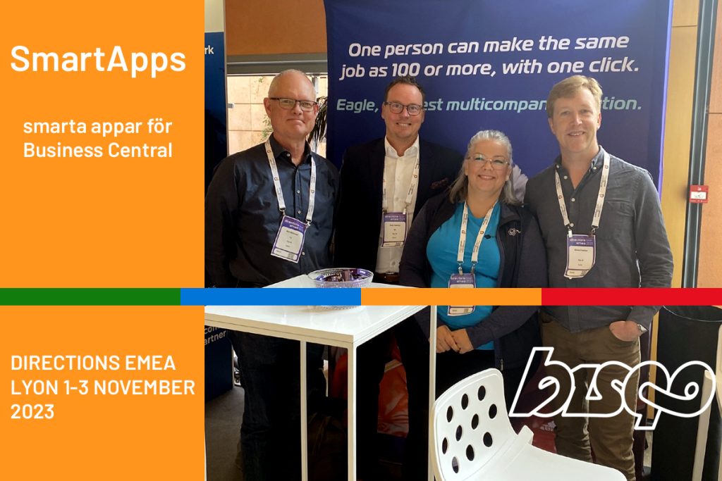 Bisqo träffar SmartApps på Directions EMEA 2023