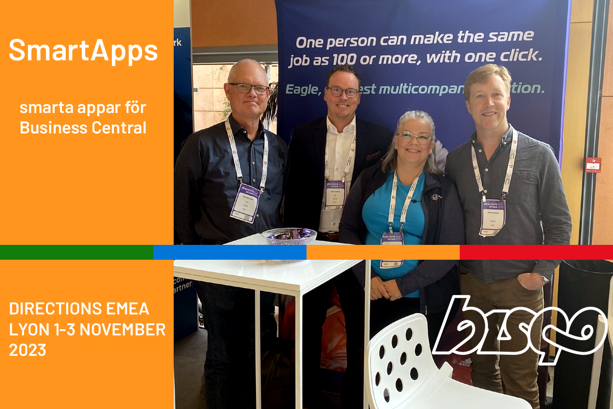 Bisqo träffar SmartApps på Directions EMEA 2023