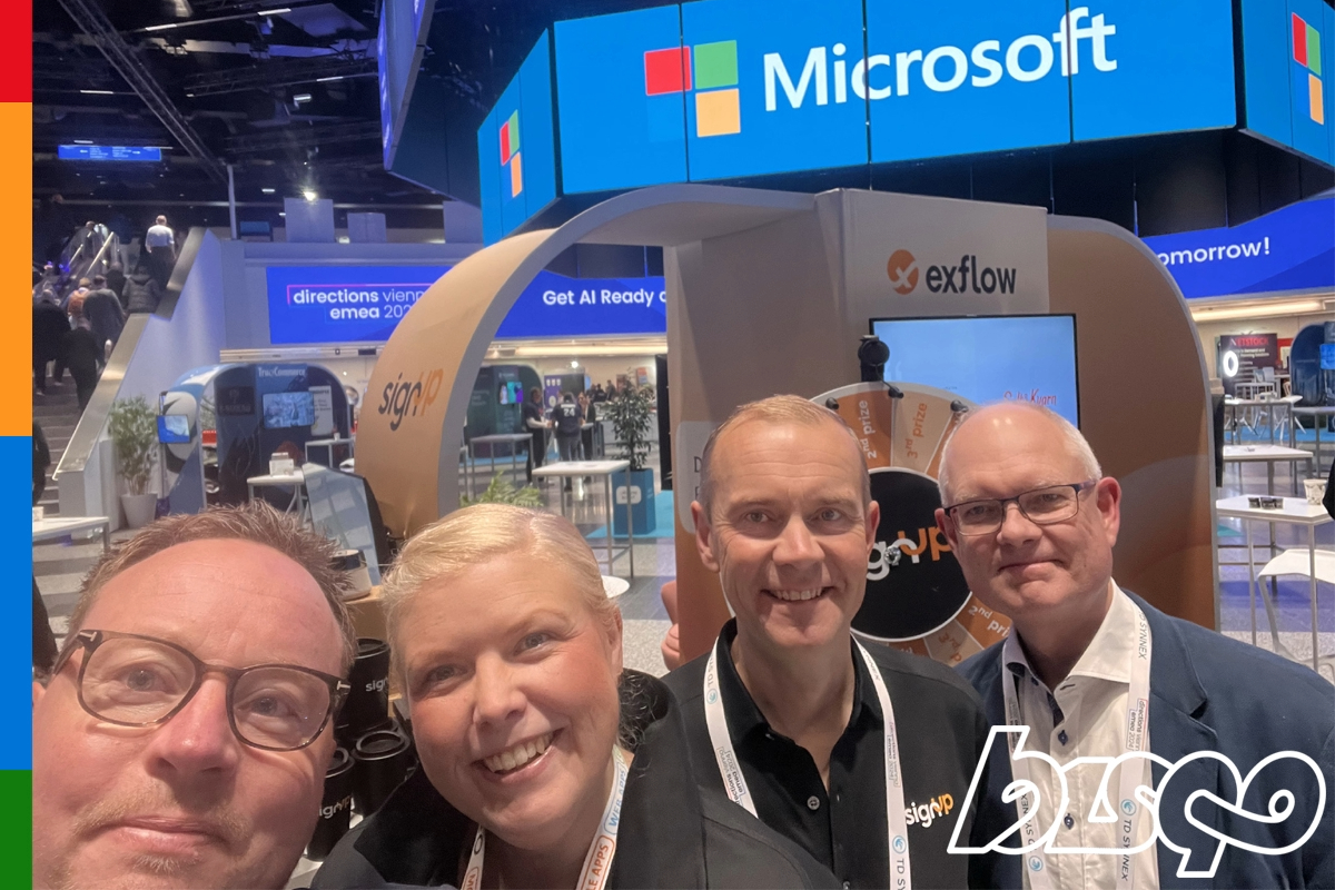 Bisqo träffar partnerbolaget Signup Software på Directions