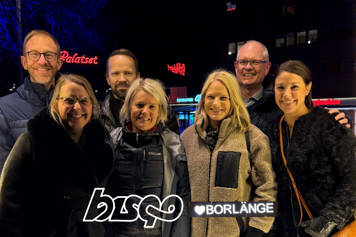 Bisqo på kundbesök i Borlänge hos FIskarhedenvillan