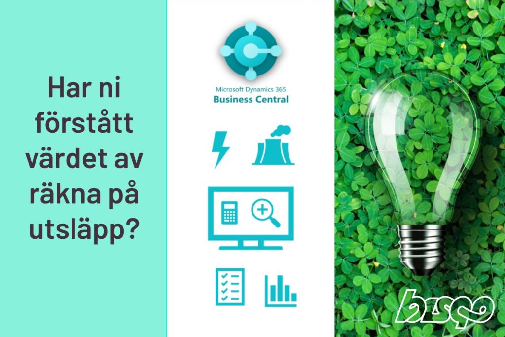 Kalkylutsläpp Business Central