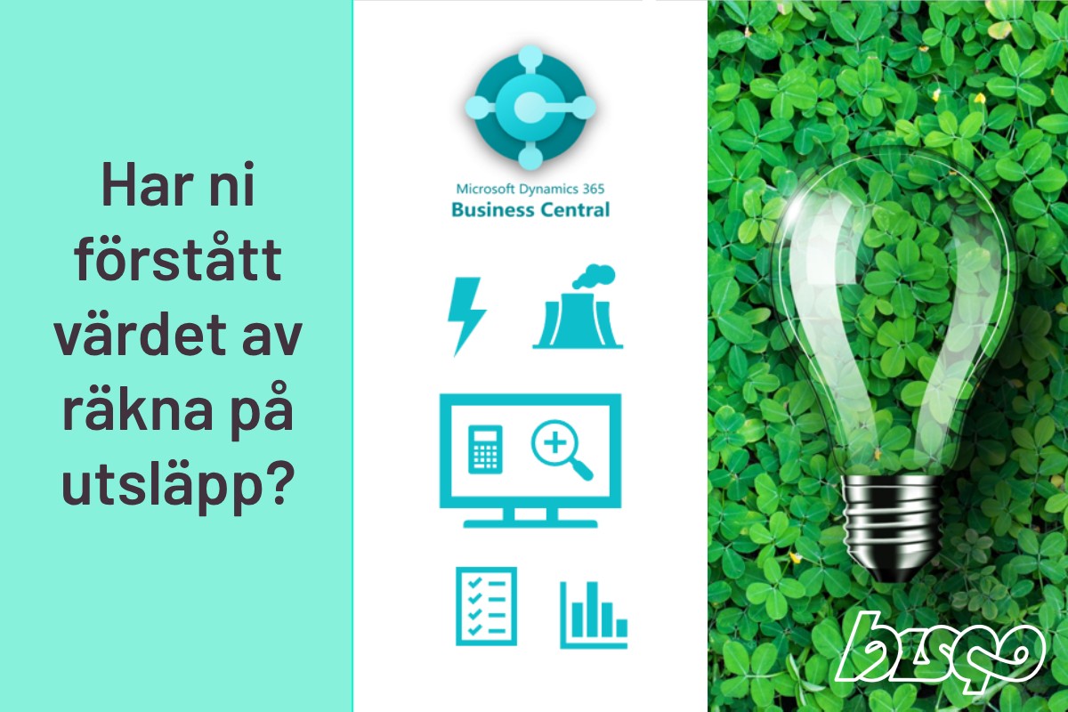 Kalkylutsläpp Business Central