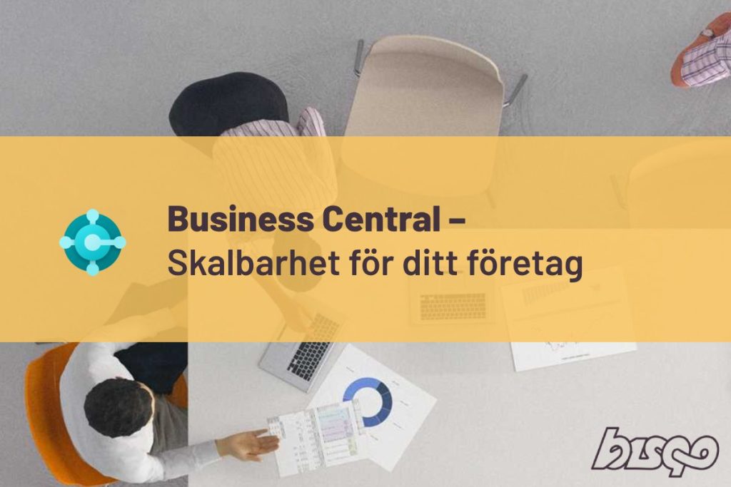 Business Central – Skalbarhet för ditt företag BISQO
