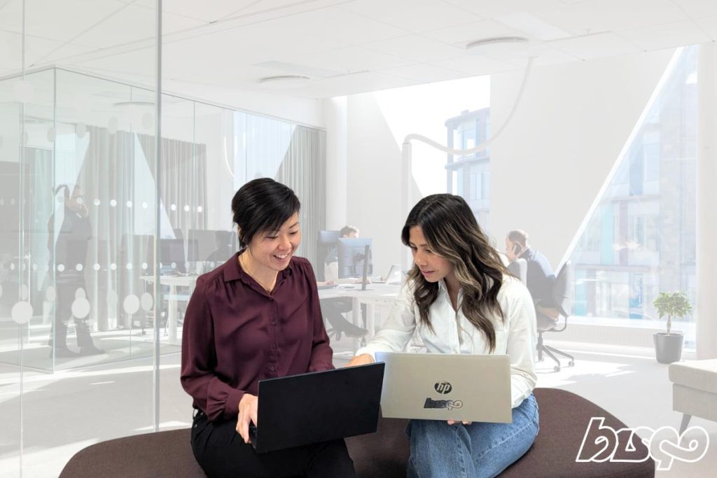 Teamwork: Jenny & Winnie på Bisqo