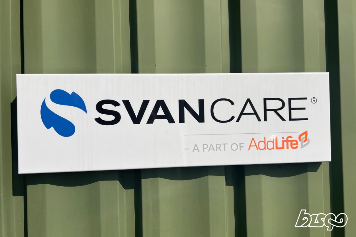 SvanCare logo i Ludvika