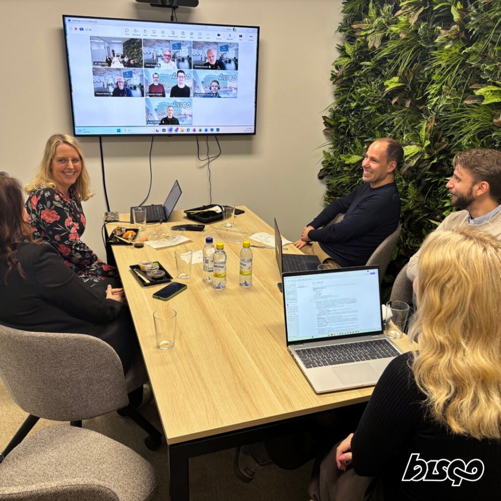 Bild från learning lunch session med Golden EDI